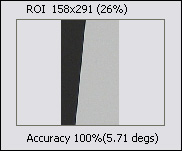 ROI(Region of interest) with slanted-edge